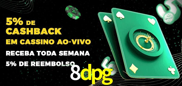 Promoções do cassino ao Vivo 8dpg